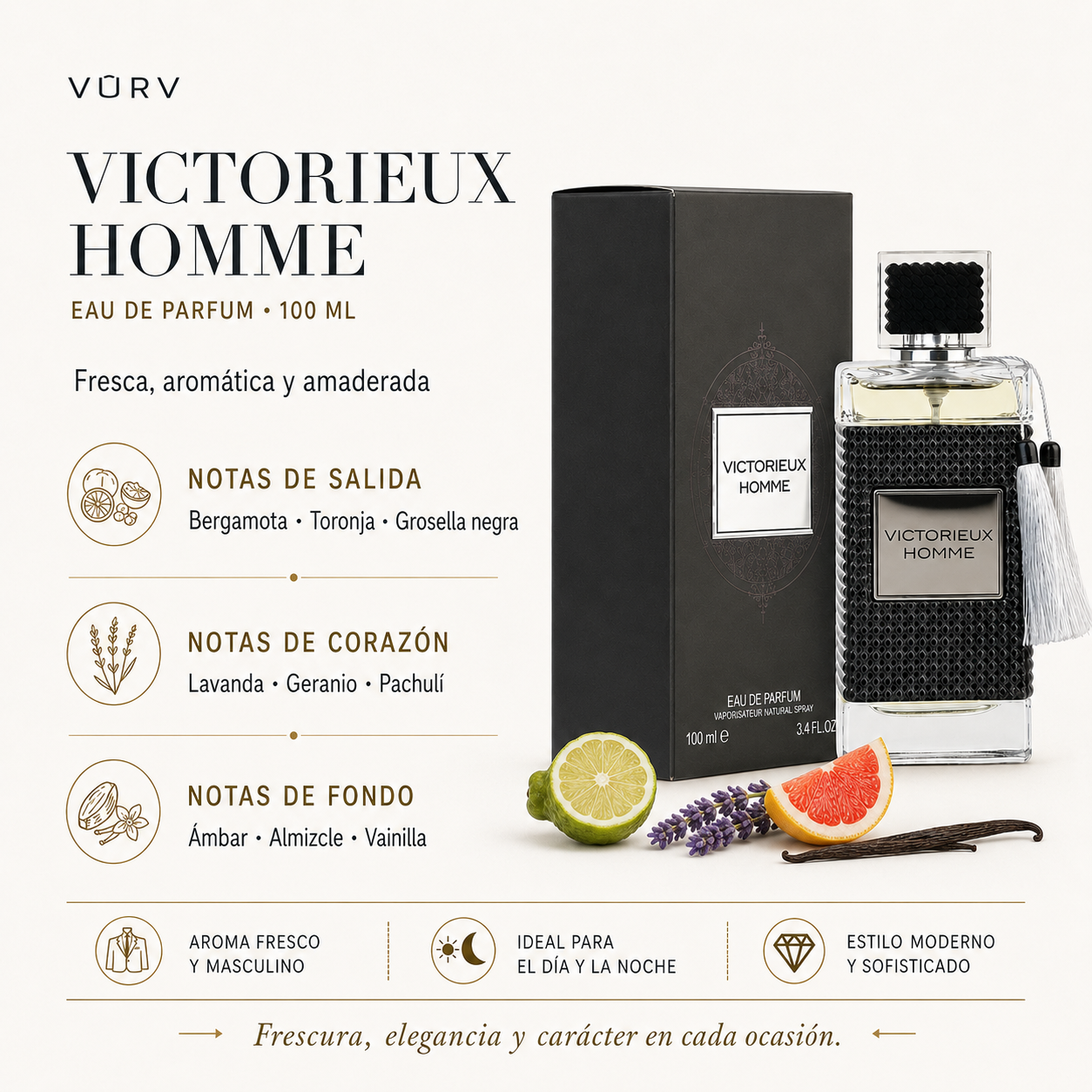VURV Victorieux Homme EDP 100 ml