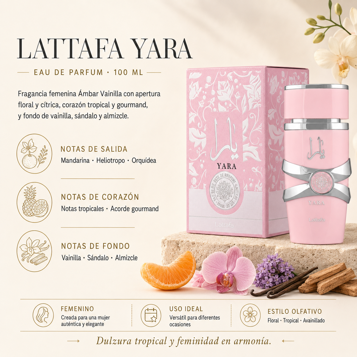Lattafa Yara EDP 100 ml