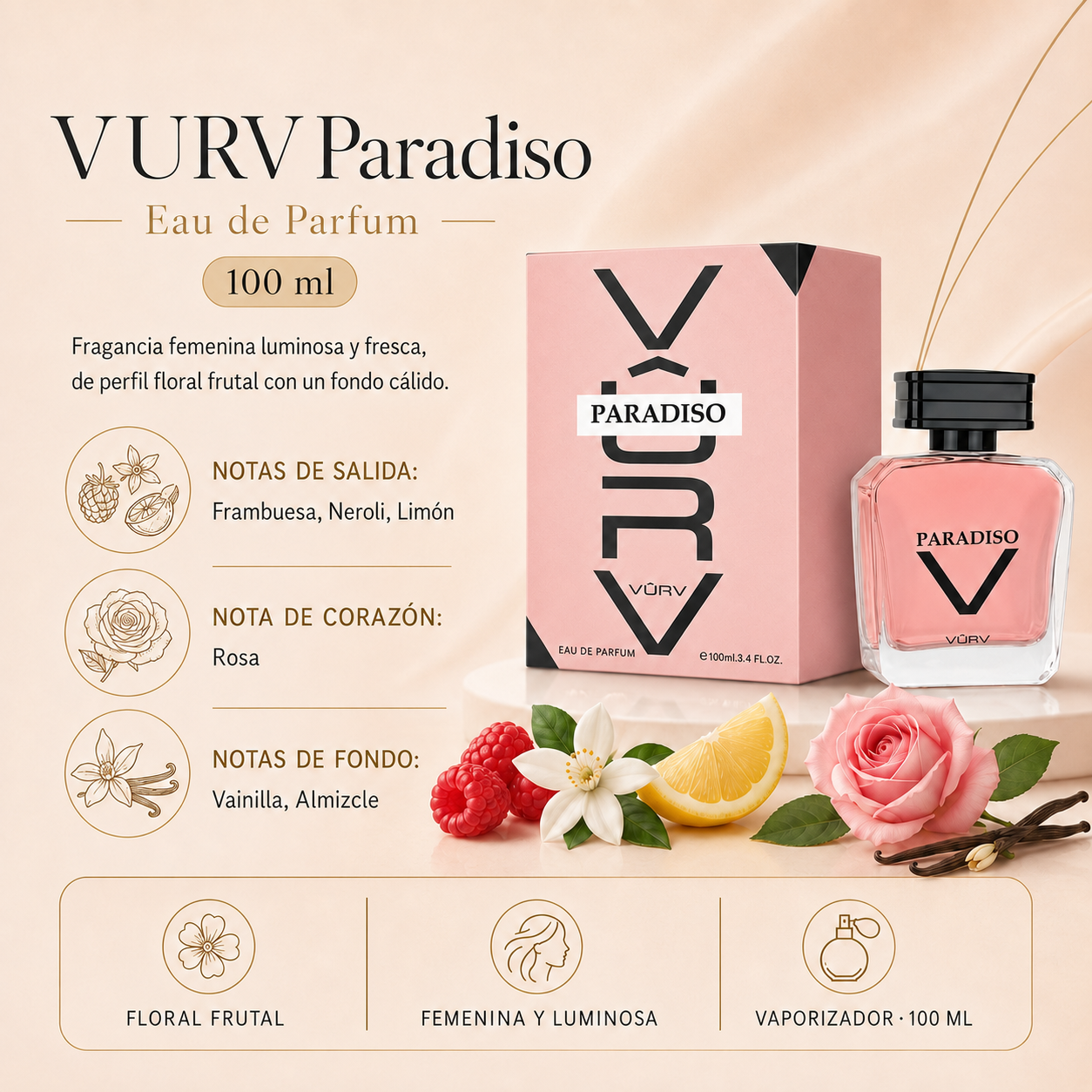 VURV Paradiso EDP 100 ml