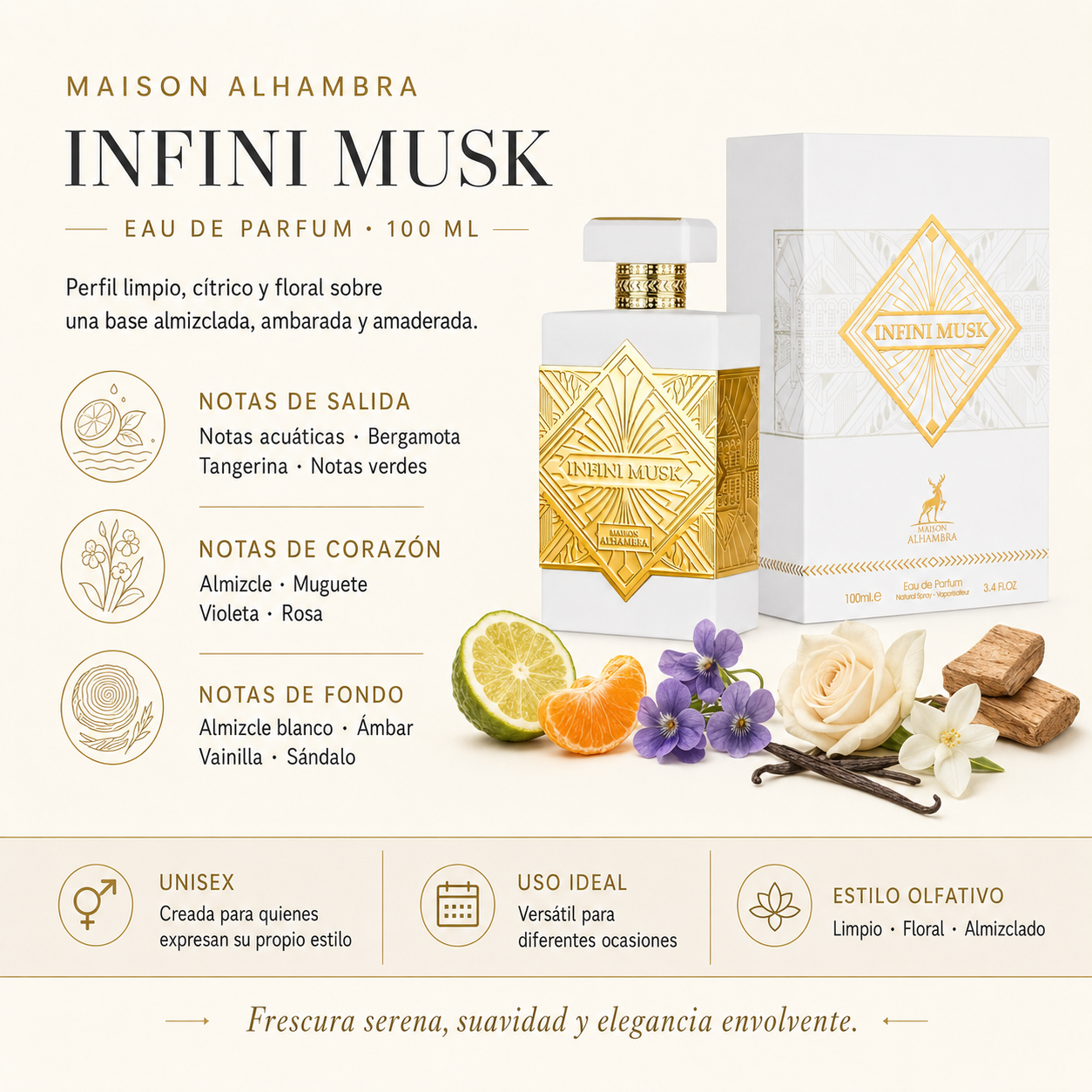 Maison Alhambra Infini Musk EDP 100 ml