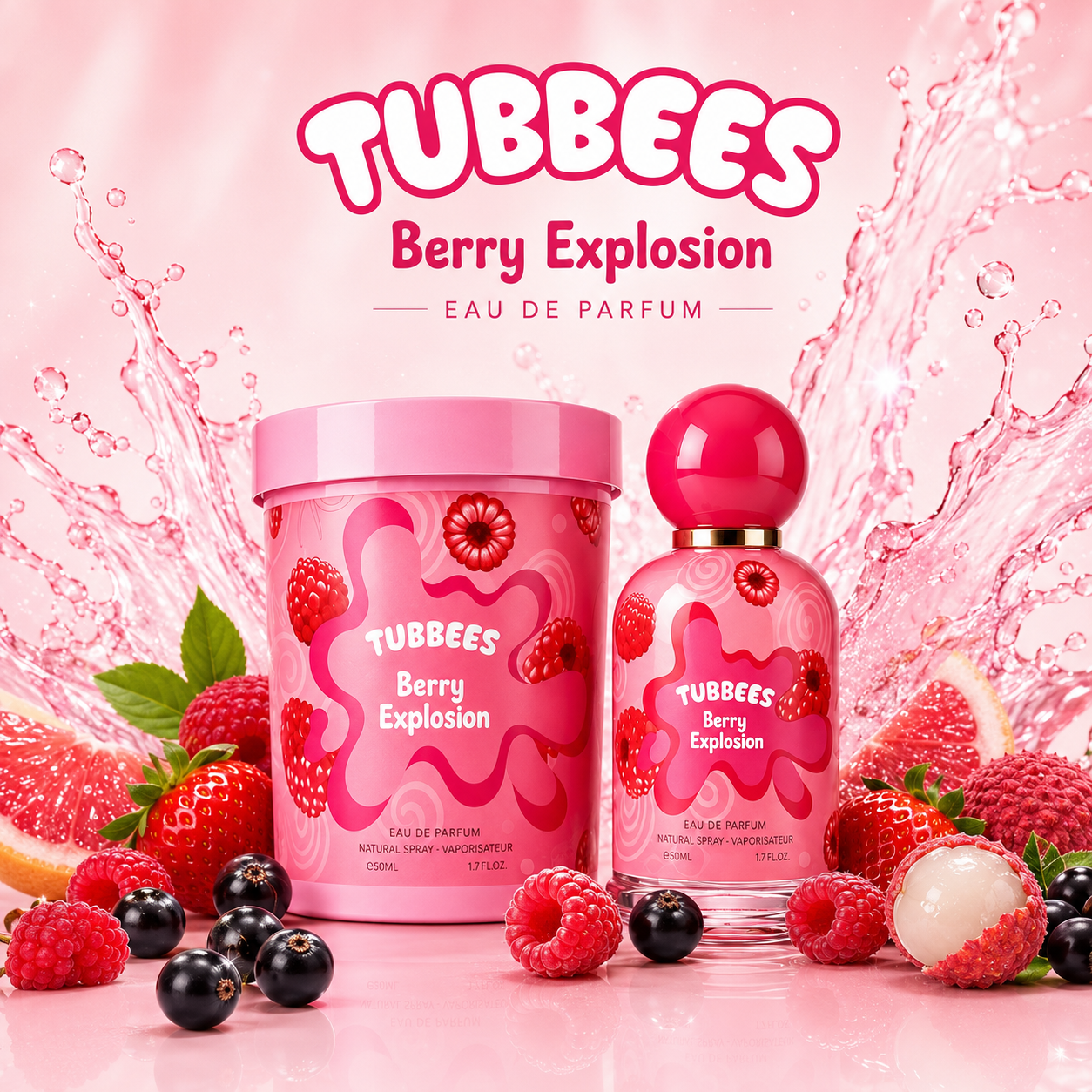 Tubbees Berry Explosion EDP 50 ml