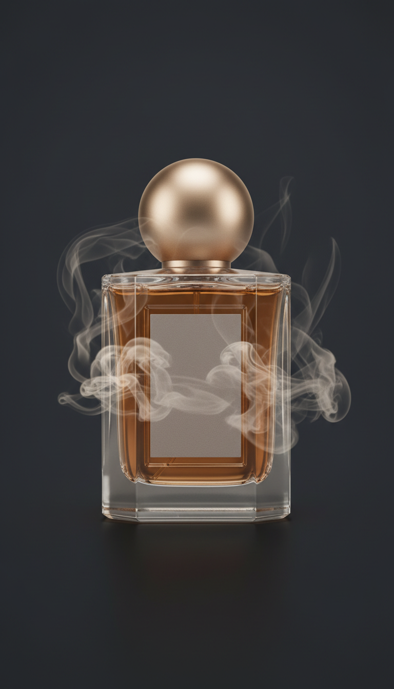 Eau de parfum rosa oscura