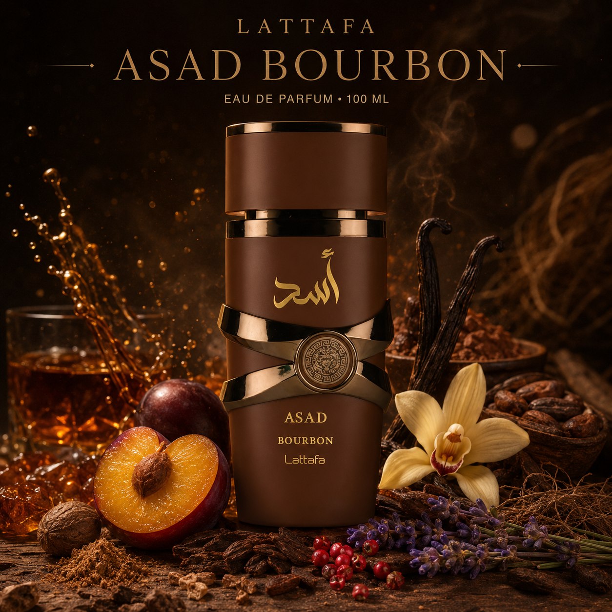 Lattafa Asad Bourbon EDP 100 ml