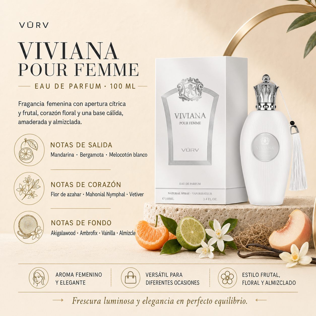 VURV Viviana Pour Femme EDP 100 ml