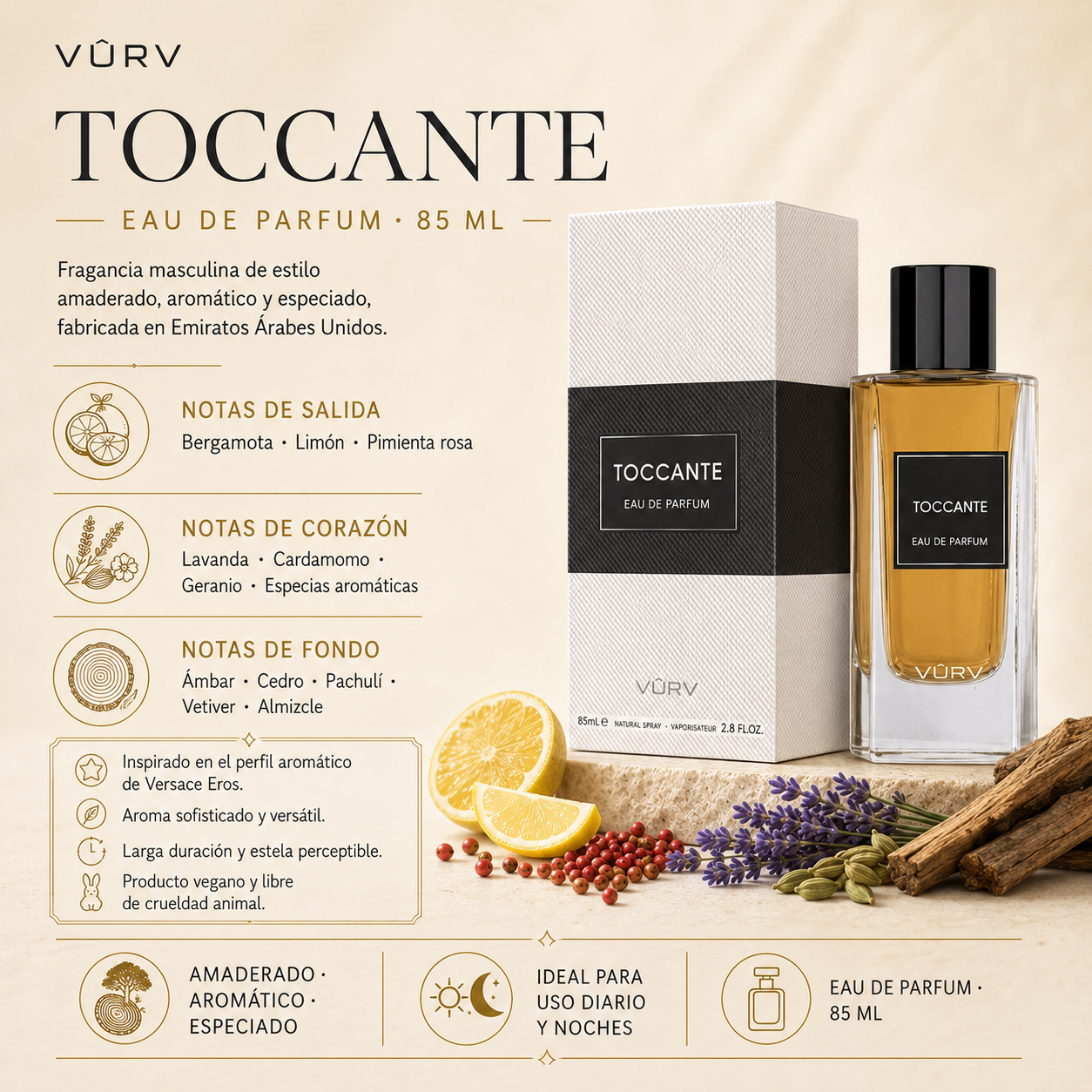 VURV Toccante EDP 85 ml